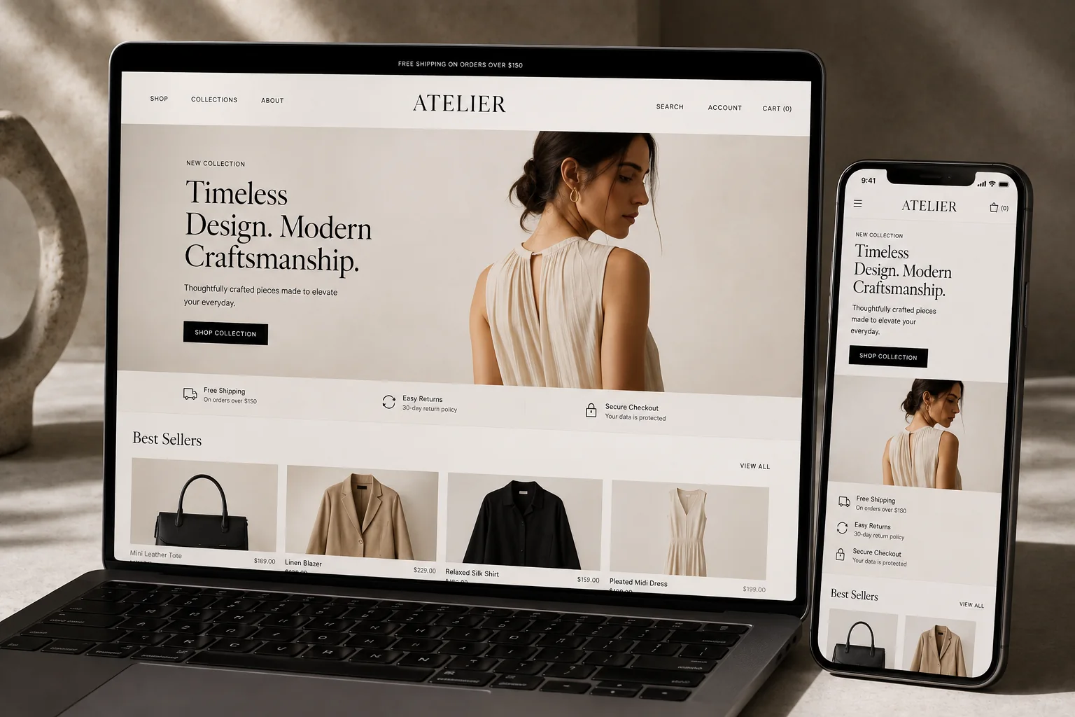 Atelier: headless commerce
