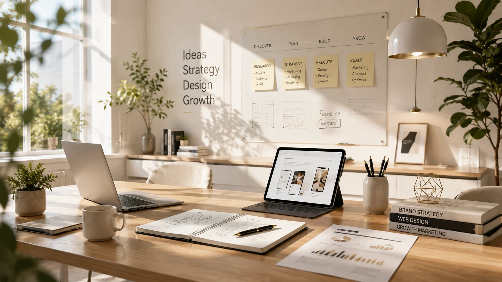Digital strategy and planning work representing a tailored Brevis engagement